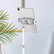 Mobile Phone Radiator with Bracket Adjustable Stand Fans Retractable Cell Phone Radiator for Watching Dramas Live
