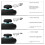 For  Thumb Grip Set Joystick Cap Cover for   2 Enhanced Gaming Precision Black 3