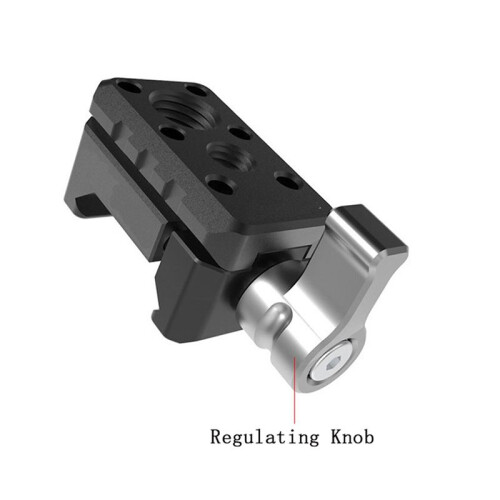 Clamp Quick Release Clamp with 1/4 3/8 Thread for Cold Shoe Support Camera Cage for  Locating Microphone Magic Arm