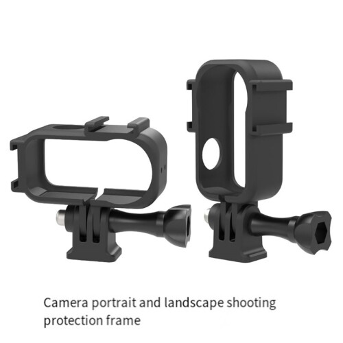 For  OSMO  Action Camera Protective Frame Cage Case with Mount Adapter for Enhanced Protection and Versatility 1