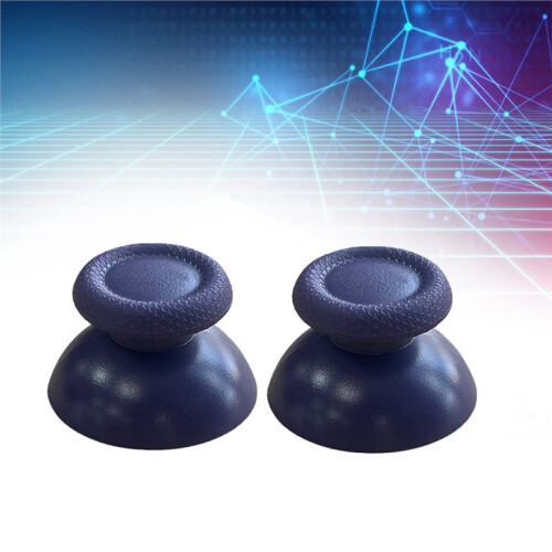 2PCS Joystick Cap for PS5 Game Console 3D Button Key Cover for Playstation5 Mushroom Joystick Cap Deep 2