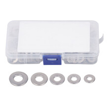 Secure Connection Assortment Kit, Stainless Steel Durable Material Metric Sizes Shock Absorption Industrial Application Compact Storage Easy To Use