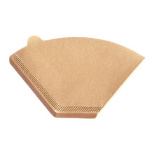 100 Stuks Wegwerpkoffiefilters van Papier, Vervangend Filterpapier, Handdruppelwaaierfilter, Filterpot, Trechterfilter