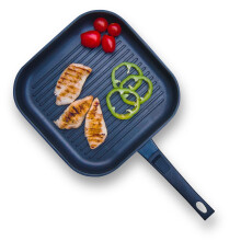 Non-Stick Cast Aluminium Griddle Pan with Handle