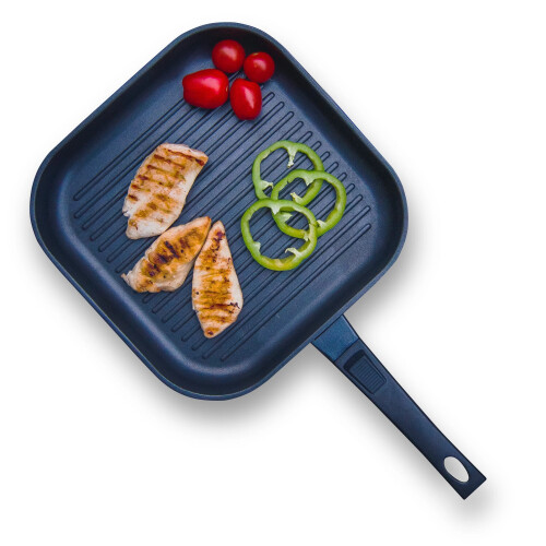 Non-Stick Cast Aluminium Griddle Pan with Handle