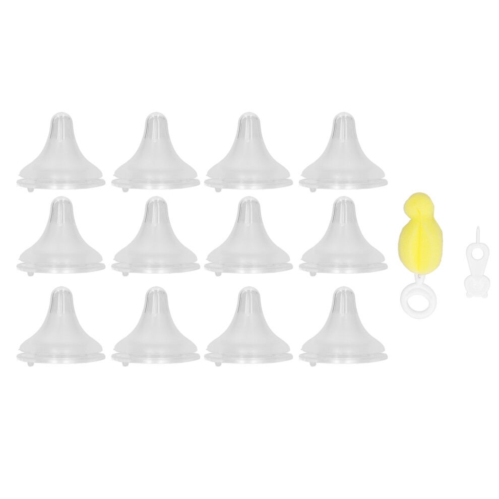 Anti Colic Baby Nipples Simulate Breastfeeding Experience with Physiological Silicone Nipple Design Natural Tongue Jaw Positioning Long Lasting and