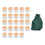 24 TPR Felt Chair Leg Protectors 14
