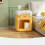 Chic Cheese Duck Bedside Table - Yellow 3