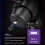 USB Gaming Microphone with RGB, Tripod, Mute, Gain, White (Model M8) 8