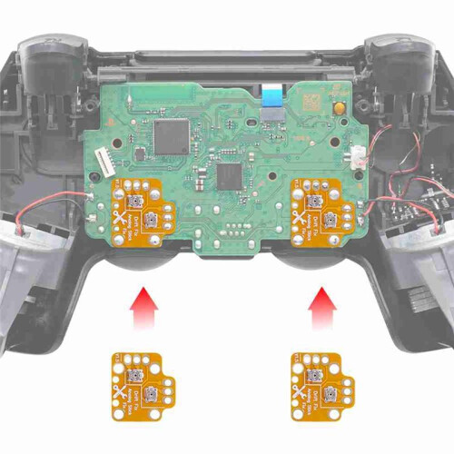 10PCS Gamepad Joystick Drift Board Controller Analog Thumb Stick Drift Fix Mod for PS5/PS4/ One/Series Repair Part,B 2