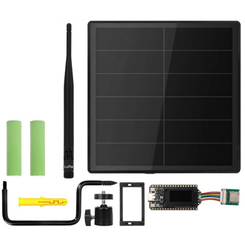 D5L Meshtasic Solar Powered LoRa 32 V4 ESP32 with GPS LoRa Module WiFi  Low Power Solar Mesh W/ Battery 868MHZ 2
