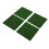 Reusable 12x12in Chicken Nesting Pads, 8pcs Soft Artificial Grass 12