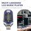 MP3 Player USB 2.0 Small Flash Drive Multilanguage LCD Music Player with 3.5mm Audio Jack Automatic Shutdown(B) 6