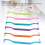 12Pcs Double Sided Cat Toothbrushes, Curved Handle, 16.5cm, 6 Colors 5