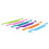 12Pcs Double Sided Cat Toothbrushes, Curved Handle, 16.5cm, 6 Colors 8