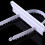 Adjustable Cake Arc Ruler Fondant Edge Marker with Scale for Precise Cake Border Decorating 2PCS 2