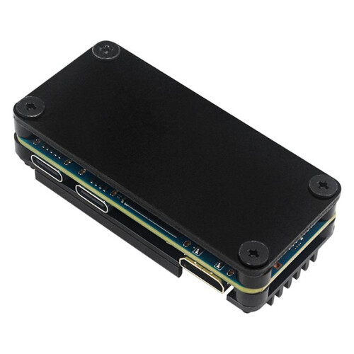 Suitable for Banana Pi M4 Zero Aluminum Alloy Case BPI M4 Zero Metal Cooling Protective Case 2