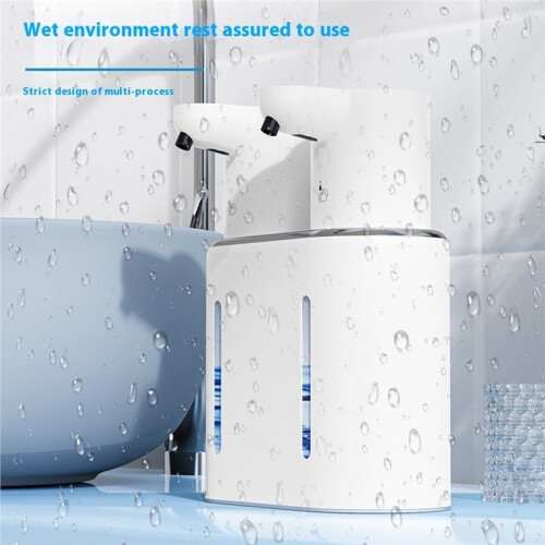 New Large Capacity Automatic Induction Soap Dispenser Foam Machine Double  Soap Dispenser Wall Mounted Handsanitizer 2