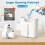 Automatic Soap Dispenser,Touchless Foaming Soap Dispenser,16.9oz/500ml Rechargeable Wall Mounted  Dispenser 4
