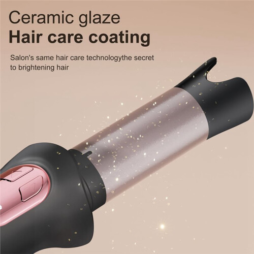 LCD USB Charging 32MM Heating Egg Curling Curler Home Wireless Portable Curling Iron Automatic Rotating Curling Iron 1