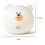 Cache-mouchoirs mignon ours blanc rond PP 9.52oz 2