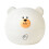 Cache-mouchoirs mignon ours blanc rond PP 9.52oz 3