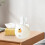 Cache-mouchoirs mignon ours blanc rond PP 9.52oz 5