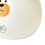 Cache-mouchoirs mignon ours blanc rond PP 9.52oz 6