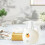 Cache-mouchoirs mignon ours blanc rond PP 9.52oz 7