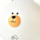 Cache-mouchoirs mignon ours blanc rond PP 9.52oz 8