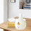 Cache-mouchoirs mignon ours blanc rond PP 9.52oz 10
