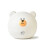 Cache-mouchoirs mignon ours blanc rond PP 9.52oz 1