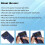RFID Copier 125khz RFID Reader Writer Handheld ID Copier for T5577 or EM4305+10pcs T5577 Keychains 5