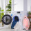 Lavabo plegable M rosa - Lavabo infantil 7