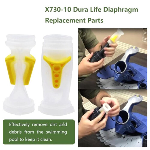 K43D Professional X73010 Pool Cleaner Diaphragm Silicone Diaphragm Part for Pool 2pc 2