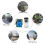 Universal 433MHz 4-Channel Wireless Relay , AC 220V Remote Control for Garage Doors, Lighting & Security Systems 5