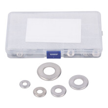 Versatile Curved Washers Spring Wave Washer Set in Rust Proof304Stainless Steel, Wide Application Range for Electrical and Furniture Repair Projects