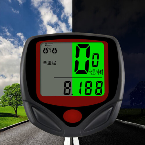Multifunctional Biking Stopwatch LCD Display, Nightlight, High Accuracy 2