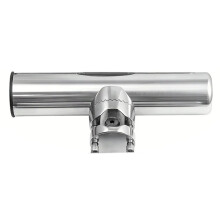 Support de Canne à Pêche à Pince en Acier Inoxydable pour Bateau - Support de Montage sur Rail pour Yacht , Support de Canne à Pêche Durable
