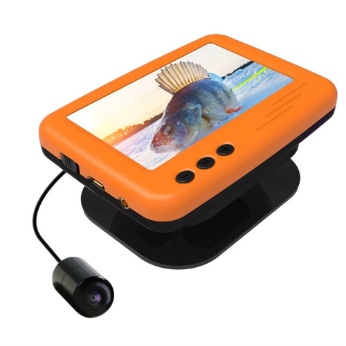 Câmera de Pesca Subaquática de 4,3 Polegadas, Cabo de 15 M, Luz Infravermelha, 4000 MAh, Câmera À Prova D'Água IP68 para Pesca de Inverno 1