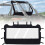 Rear Windshield Waterproof Soft Back Dust Panel for  RZR 1000 XP XP 4 1000 Stop Wind Rain and Debris 3