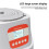 Digital Constant Temperature Water Bath with Timer to Prevent Burn-Dry Function for Warm Milk, Distilled Water EU Plug 7