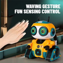 Intelligent RC Robot 2.4G Remote Control Robot Induction Interactive Dance Music Gesture Sensing Robot Birthday Gifts B