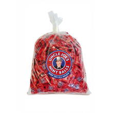 Uncle Joe's Mint Balls 2kg Bulk Peppermint Sweets Wrapped