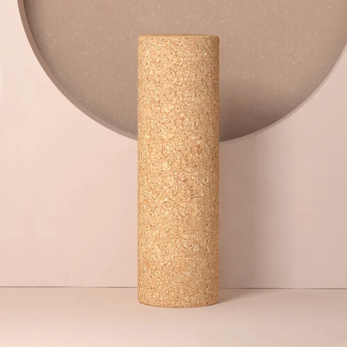 High-Quality Natural Cork Yoga Column Roller 2