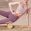 High-Quality Natural Cork Yoga Column Roller 4