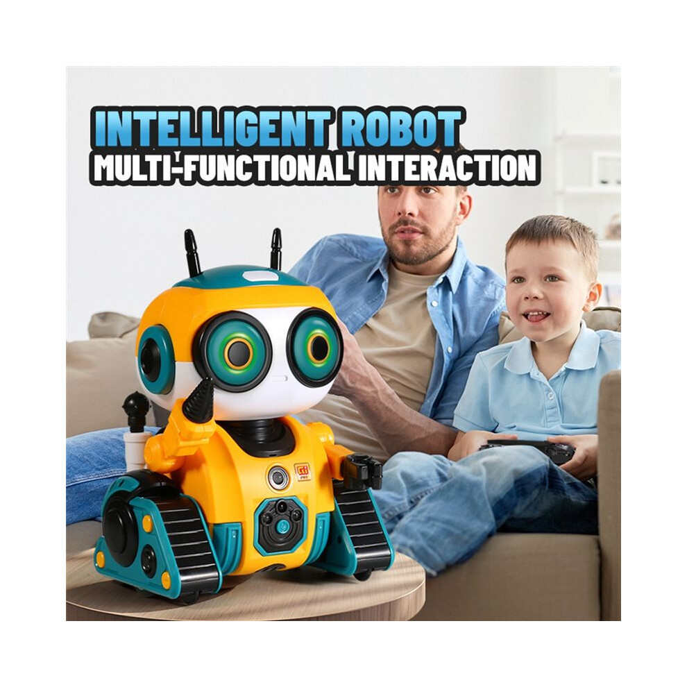 Tauoh Intelligent Rc Robot 2.4G Remote Control Robot Induction Interactive Dance Music Gesture Sensing Robot Birthday Gifts A