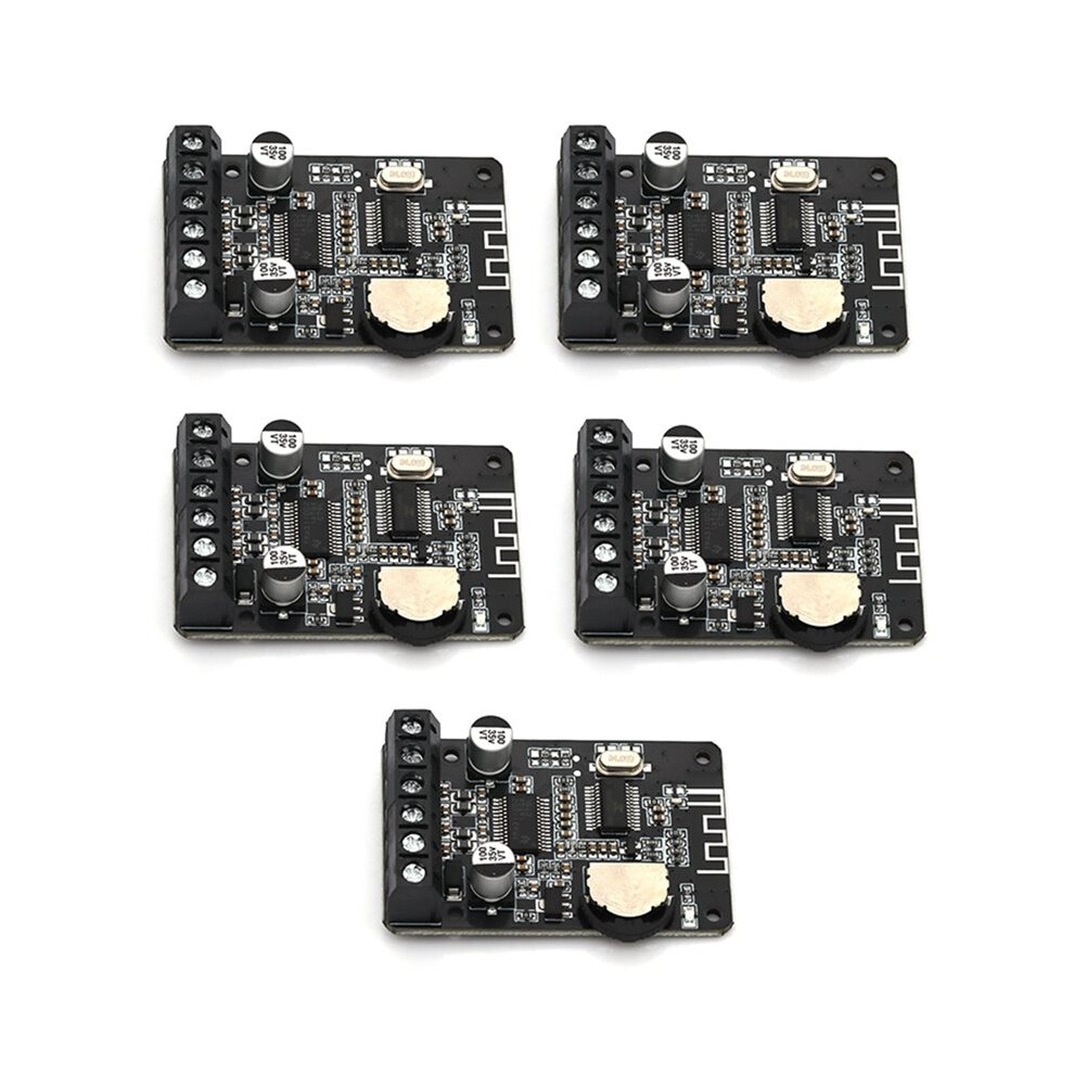 5Pcs Xy-P15w Digital Amplifier Module High Power Dc12v/24V 10W/15W/20W Stereo 5.0 Power Amplifier Board 4712203281518