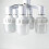 E27 Base Socket Splitter LED Bulb Lamp Holder 5in1 LED Lamp Socket Light Bulb Adapter Holder 6