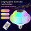Lâmpada LED RGB  para Som, Compatível com Caixas de Som Inteligentes , com Controle Remoto 2